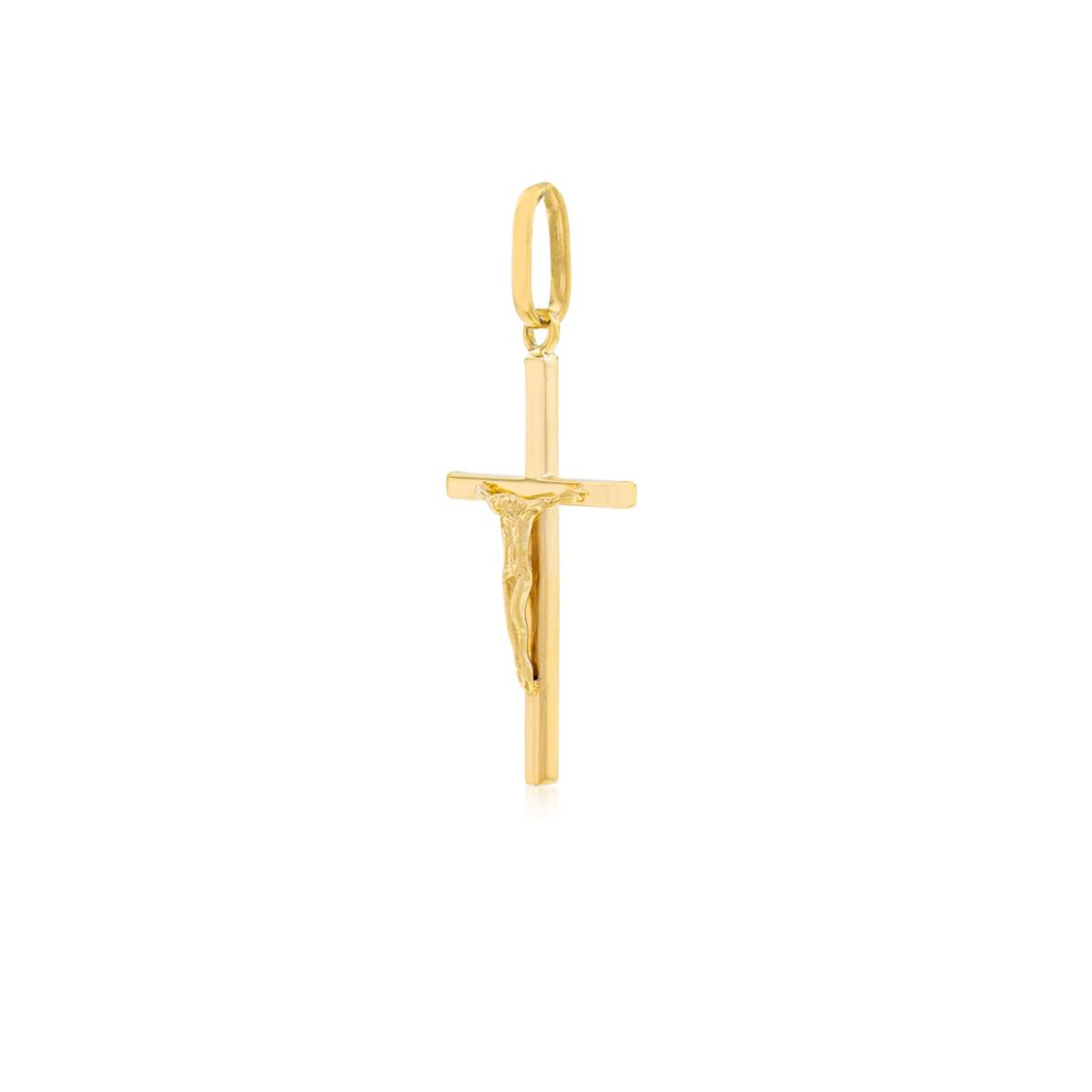 JB JOYAS BARON - Colgante de Oro 18kt Cruz de Cristo