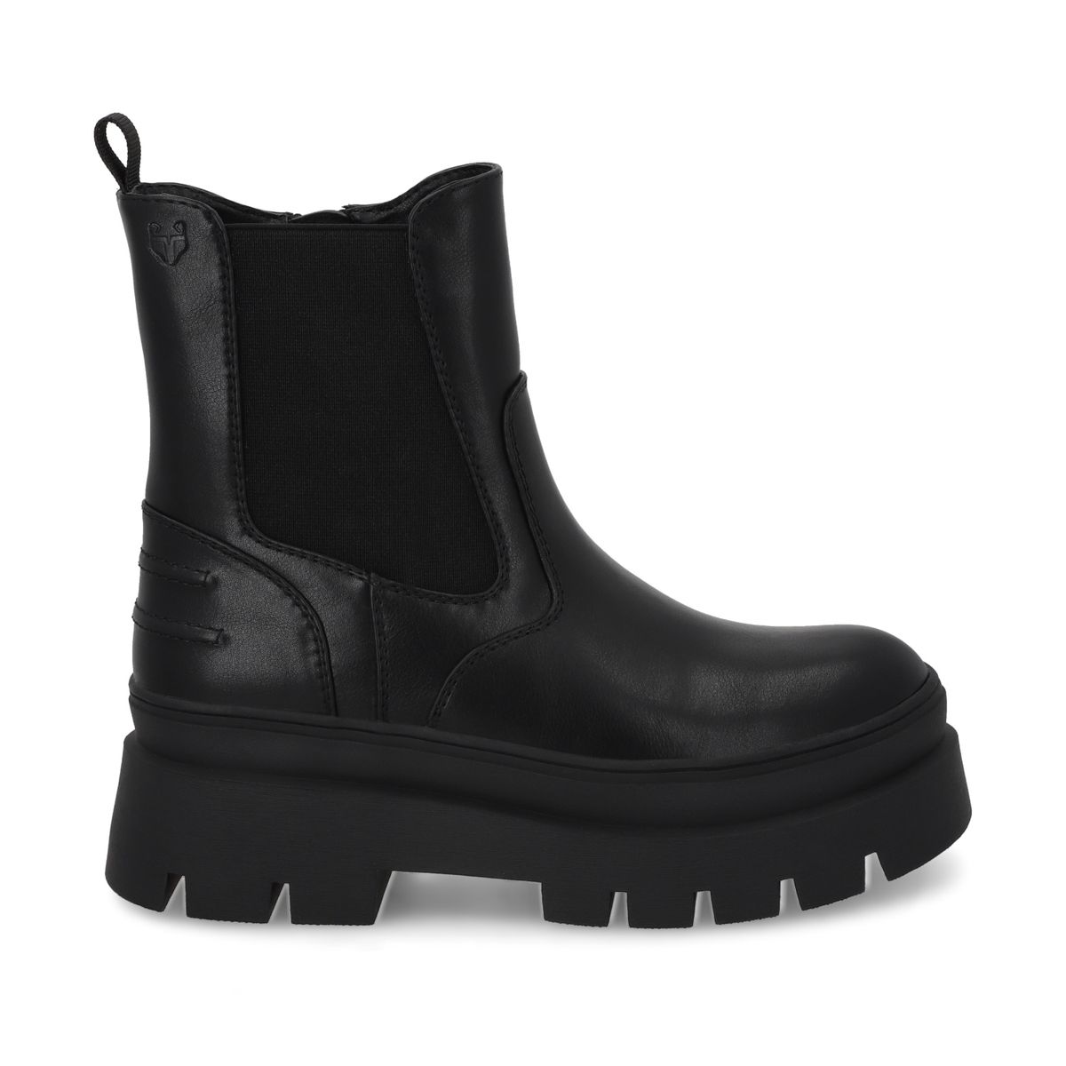 GOTTA - Botín Mujer Plataforma Negro 46101