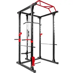 GENERICO - Jaula Power Rack de Potencia Multifuncional
