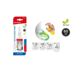 GENERICO - Pintura Textil En Spray Color Blanco 60 ML