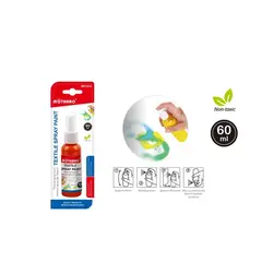 GENERICO - Pintura Textil En Spray Color Naranjo 60 ML