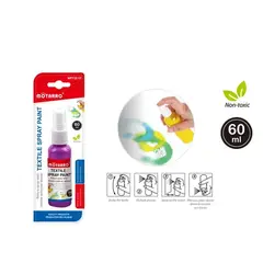 GENERICO - Pintura Textil En Spray Color Rosa Fuerte 60 ML