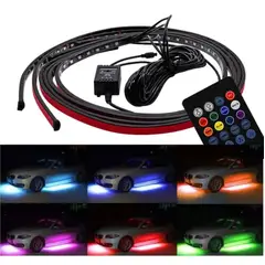GENERICO - LED EXTERIOR PARA AUTOMOVIL CONTROL REMOTO