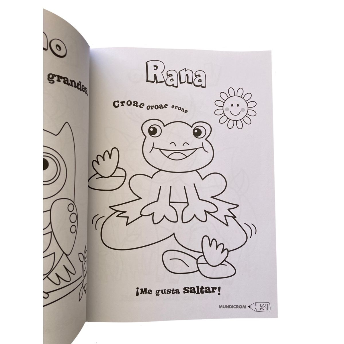 MUNDICROM - Vamos a pintar -Mi primer libro para colorear y aprender + 18 lápices de colores