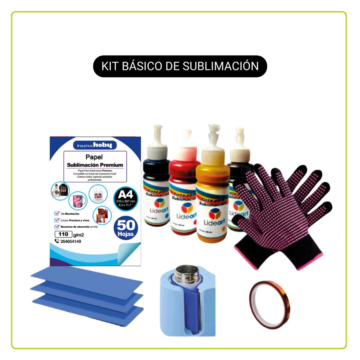 GENERICO - Kit sublimacion insumos