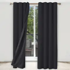 RACK & PACK - Cortina Blackout 274 Ancho X 213 Largo 2 Paneles