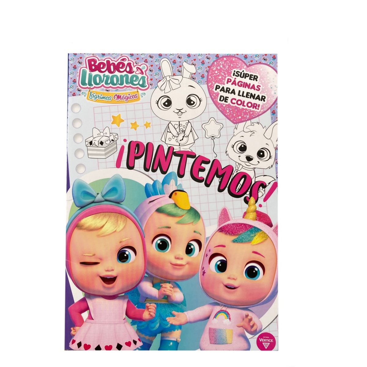 VERTICE - Pack libros colorear Bebés llorones y Blippi
