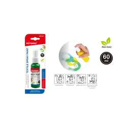 GENERICO - Pintura Textil En Spray Color Verde Oscuro 60 ML