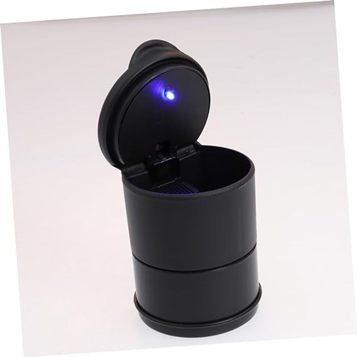 GENERICO - cenicero automático ciarette con luz con tapa