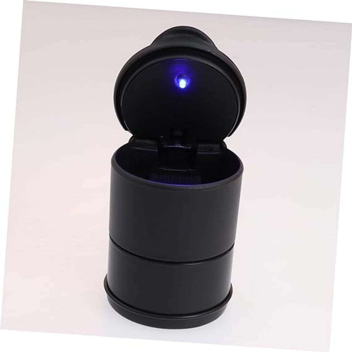 GENERICO - cenicero automático ciarette con luz con tapa