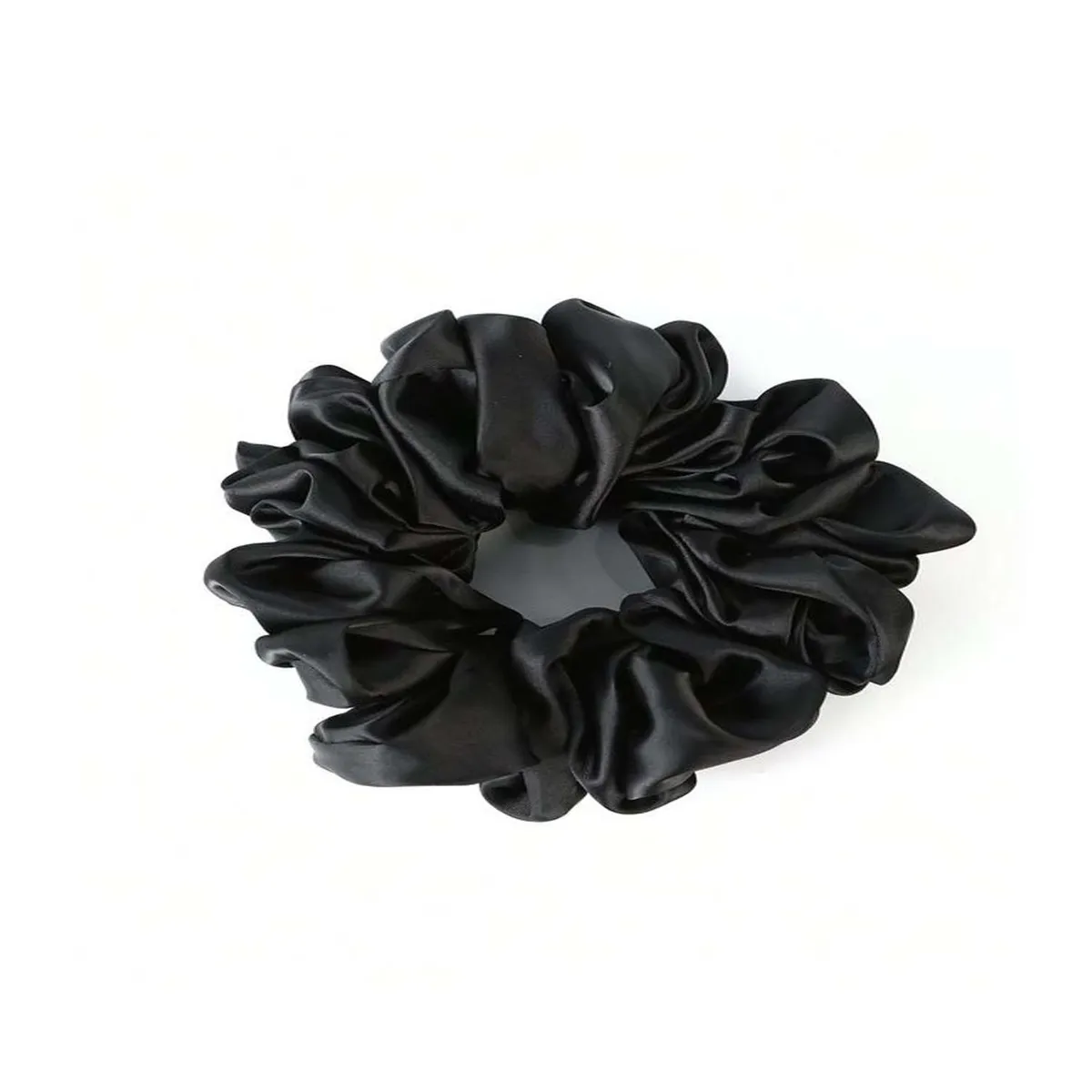 GENERICO - Scrunchie Colet para el cabello XL Negro