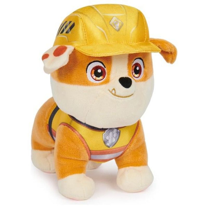 PAW PATROL - Rubble Y Crew Peluche 20 Cm Rubble
