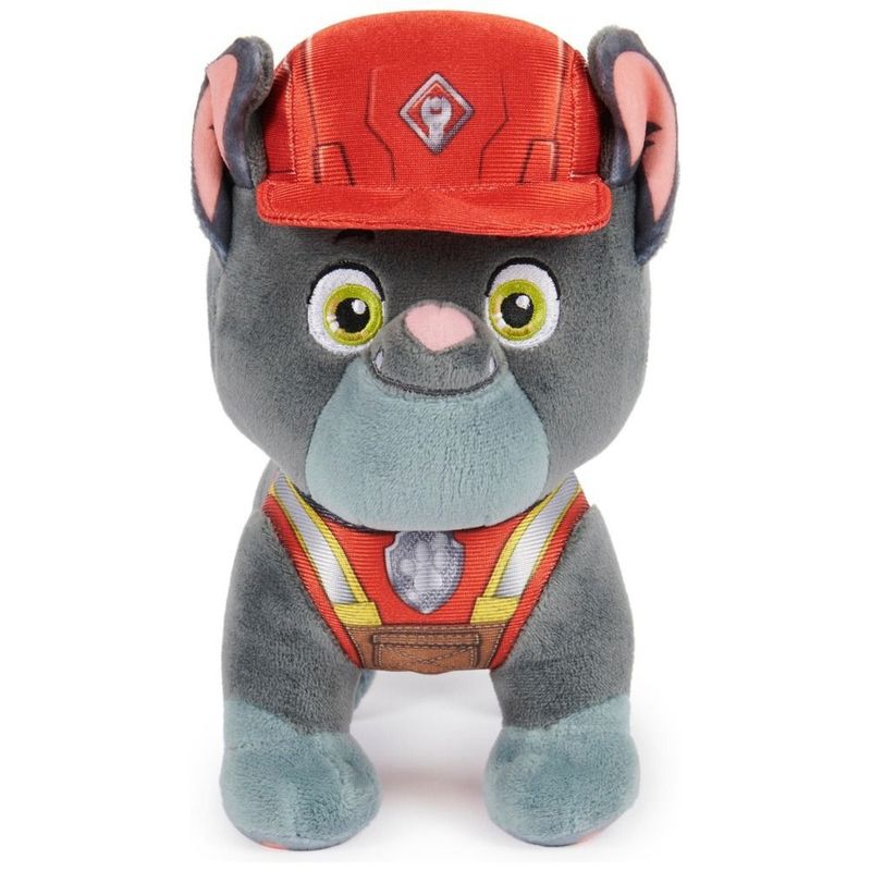 PAW PATROL - Rubble Y Crew Peluche 20 Cm Charger