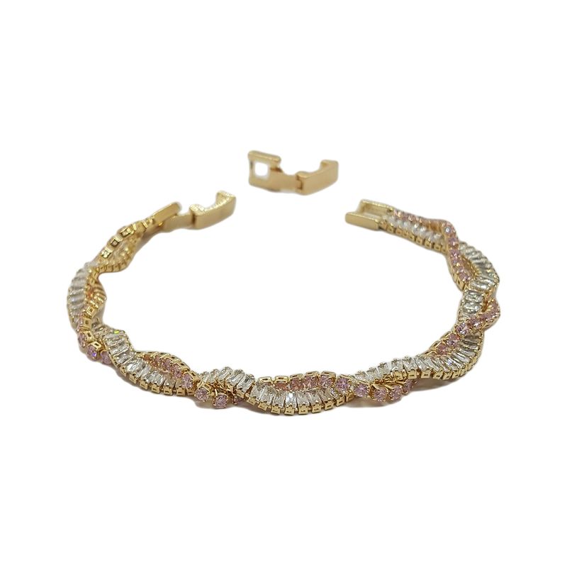 GENERICO - Brazalete  Pulsera Fantasía Para Fiesta De Strass Sevi