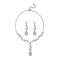 Set De Collar Y Aros Para Fiesta Anna