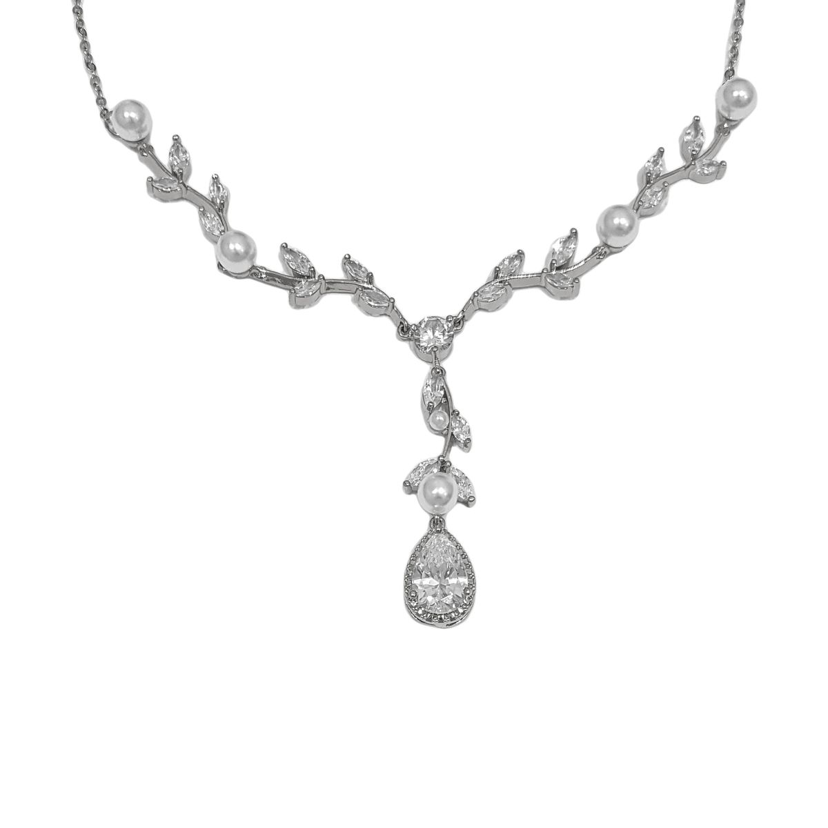 GENERICO - Set De Collar Y Aros Para Fiesta Anna