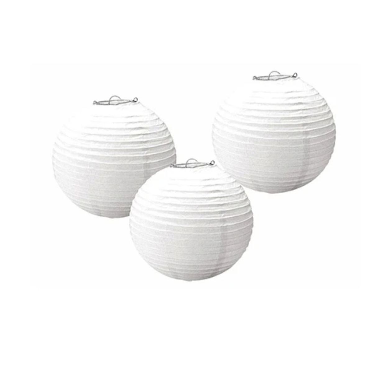 GENERICO - Lampara De Papel Blanca 40 Cm