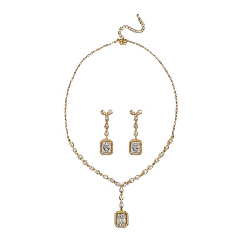 GENERICO - Set De Collar Y Aros Para Fiesta Biz