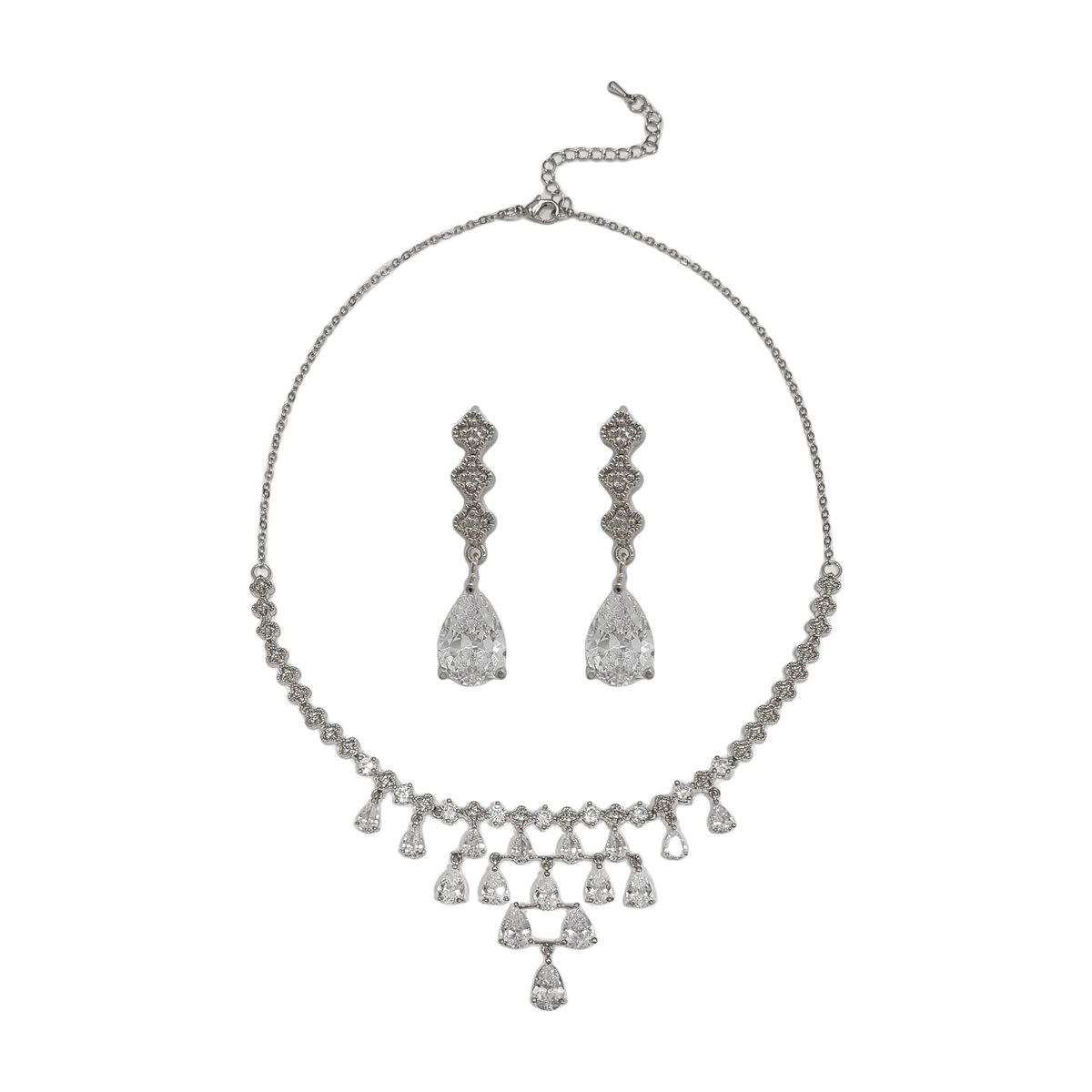 GENERICO - Set De Collar Y Aros Para Fiesta Yul