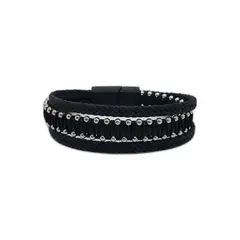 GENERICO - Pulsera De Ecocuero Y Fantasia Para Hombre Page