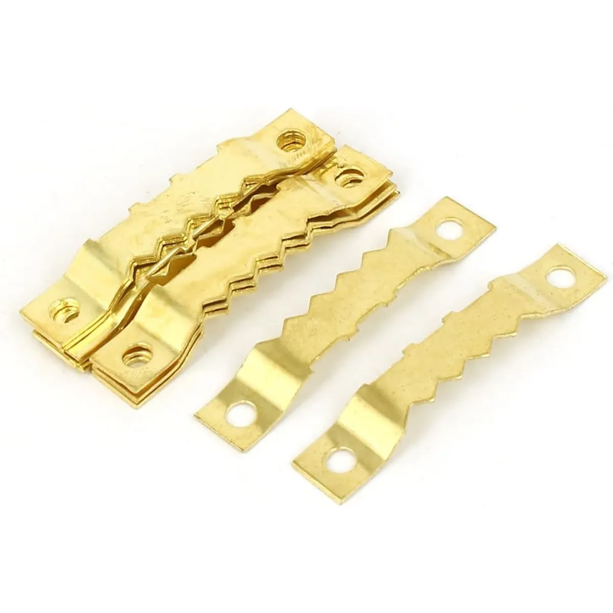 KUANGYE - 1000 Colgadores Dentados P/ Cuadros 44mm X 8mm