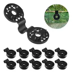 KUANGYE - Gancho Para Camping Lona Media Sombra Malla Raschel X12