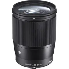SIGMA - 16 mm f14 DC DN Sony E Lente contemporánea