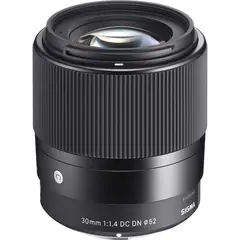 SIGMA - 30 mm f14 DC DN Sony E Lente contemporánea