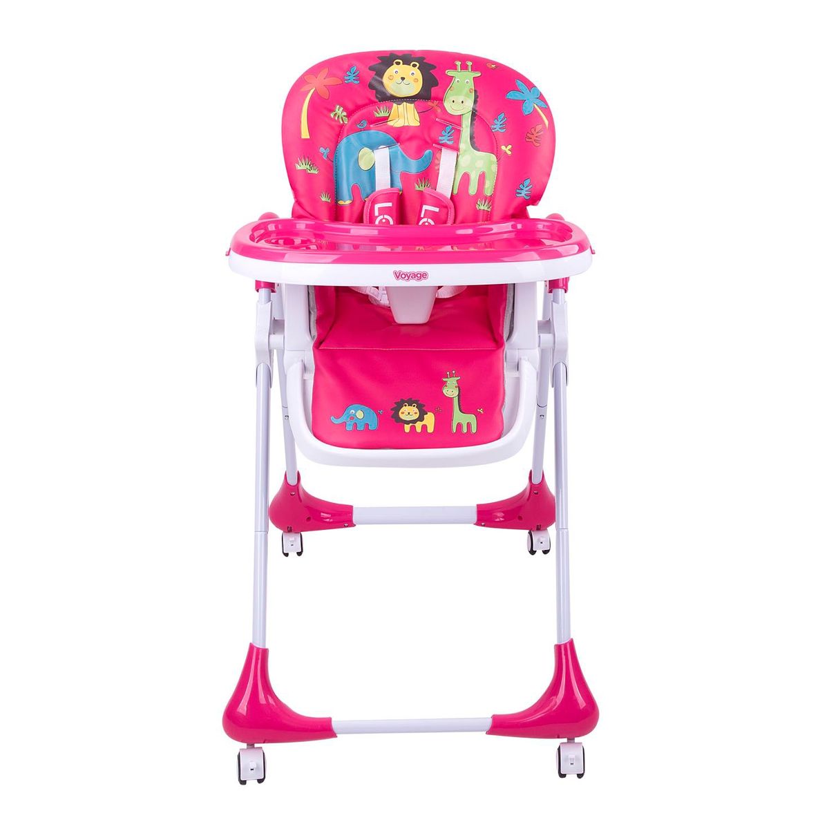 VOYAGE - Silla De Comer Multifuncional Look Fucsia