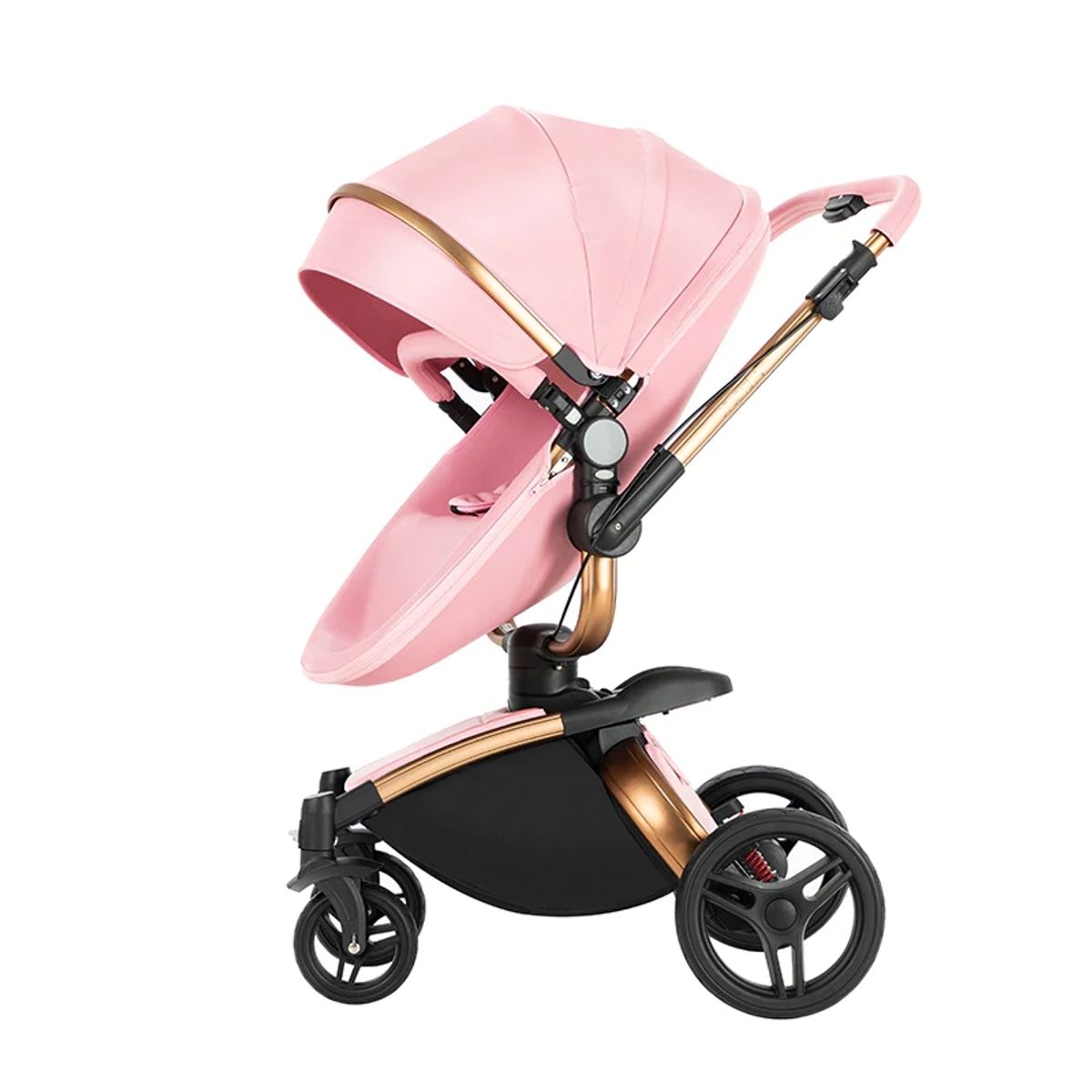 VOYAGE - Coche Moises Max of Aulon 360 Pink