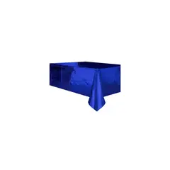GENERICO - Mantel Metalizado Azul 137x183cm