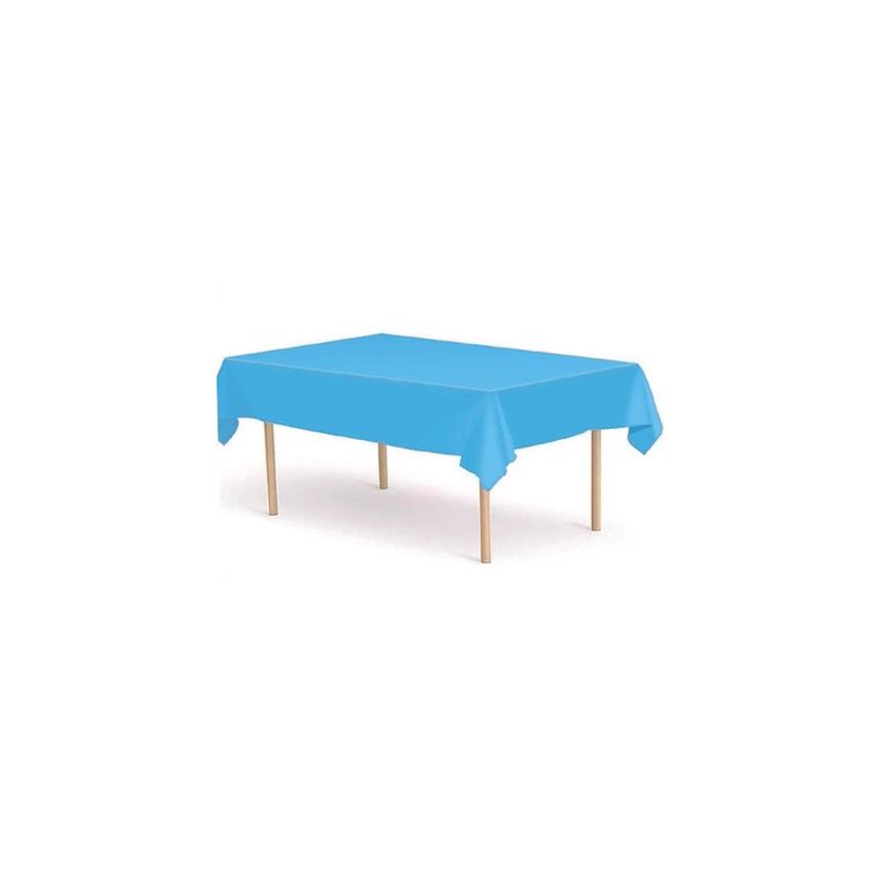 GENERICO - Mantel De Plástico Celeste 137x185cm