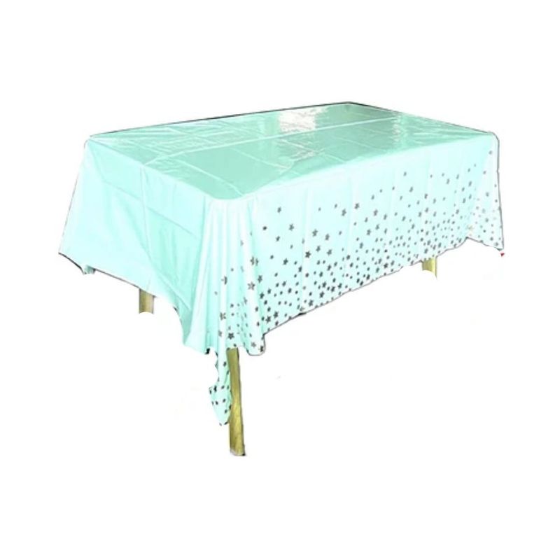 GENERICO - Mantel Blanco Con Estrellas 137x183cm