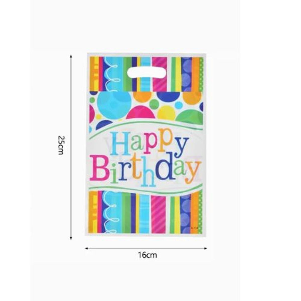 GENERICO - Bolsas Para Dulces 10 Unidades 25X16 Cm Varios Colores