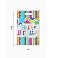 GENERICO - Bolsas Para Dulces 10 Unidades 25X16 Cm Varios Colores