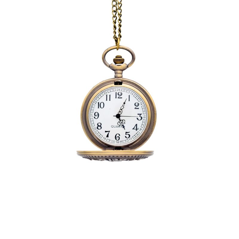 SOLEIO - Reloj De Bolsillo Cuarzo Esfera Poker
