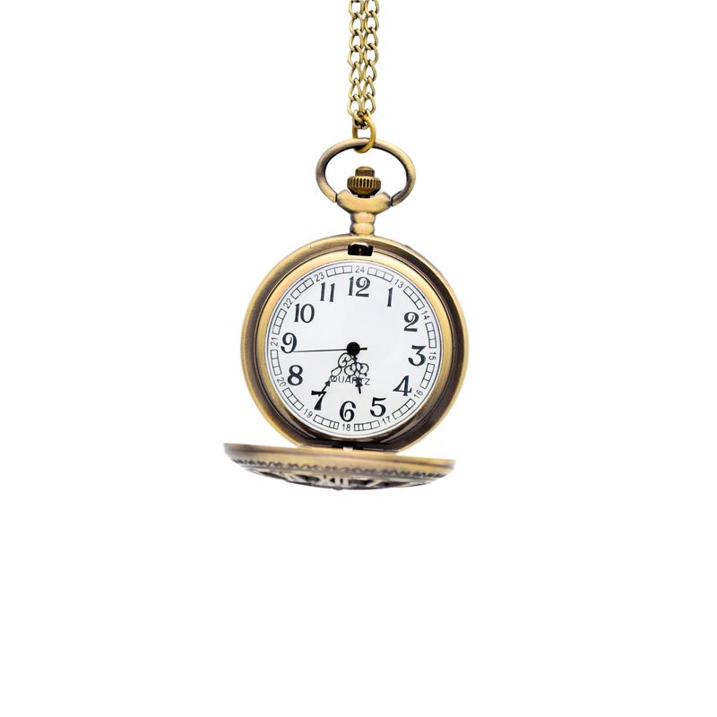 SOLEIO - Reloj De Bolsillo Cuarzo Esfera Mecánica