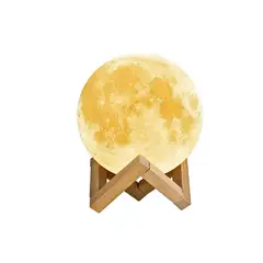 GENERICO - Humidificador Lampara Aromatizador Luz Led 3D Luna