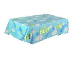 GENERICO - Mantel Plastico Its a Boy Azul 137x183cm