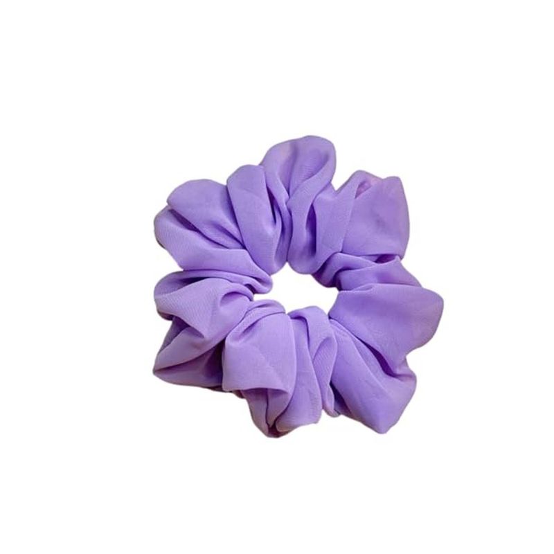 GENERICO - Scrunchie Colet para el cabello XL Morado Liso