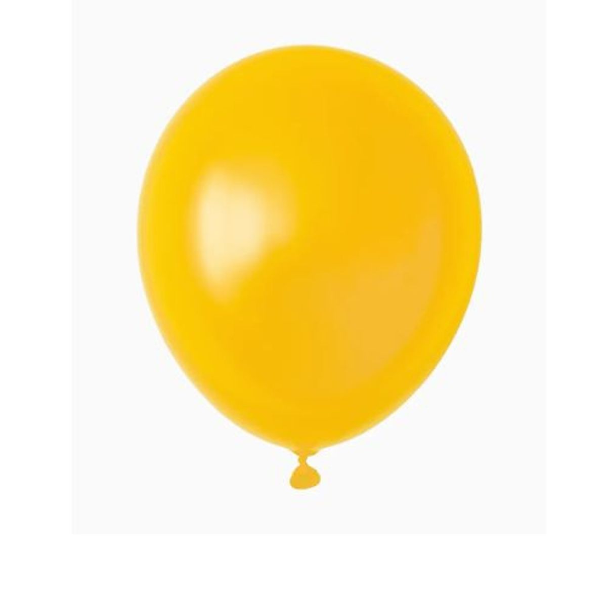 GENERICO - Globo Látex 45 Cm Color Amarillo Inflado