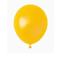 GENERICO - Globo Látex 45 Cm Color Amarillo Inflado