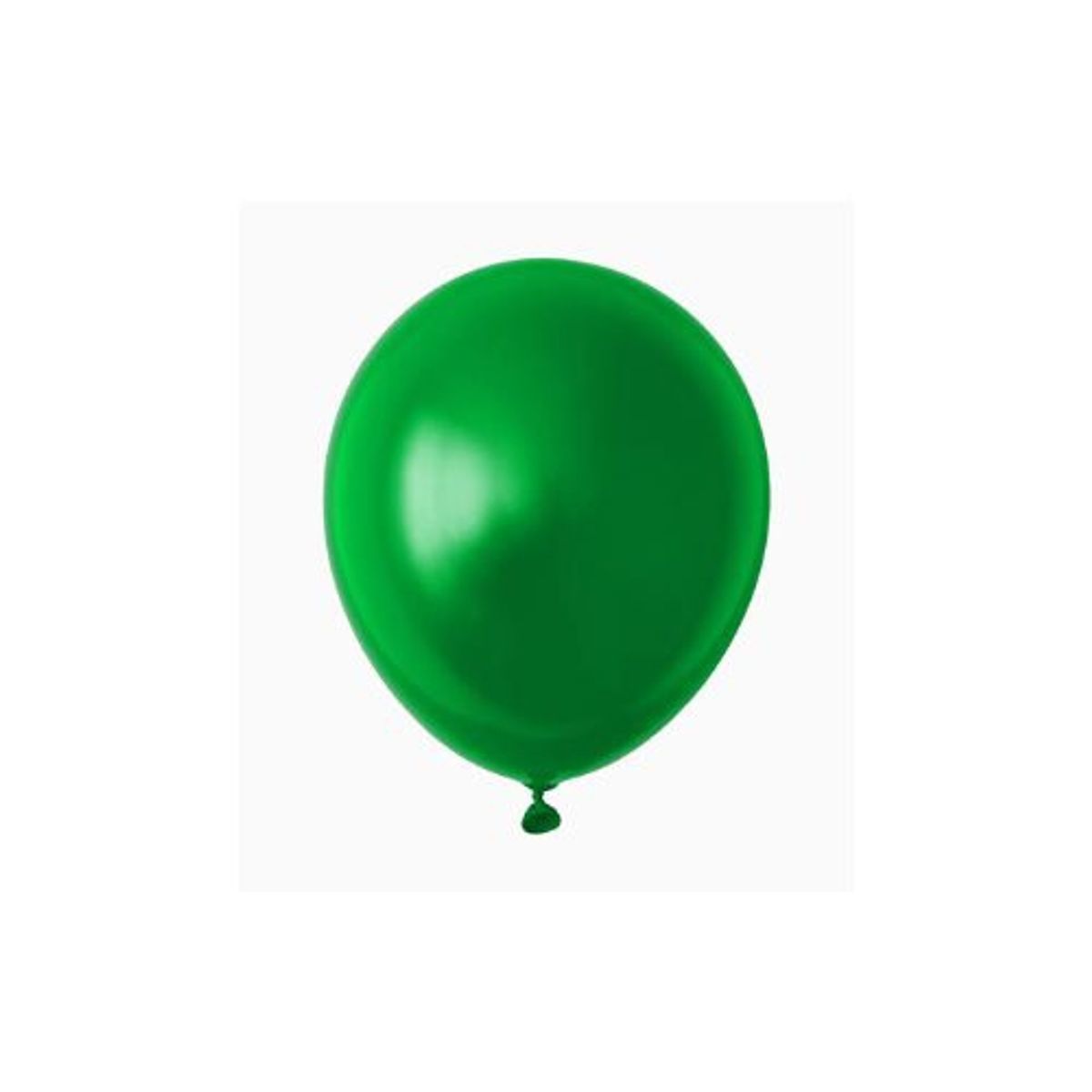 GENERICO - Globo Látex 45 Cm Inflado Color Verde 1 Unidad