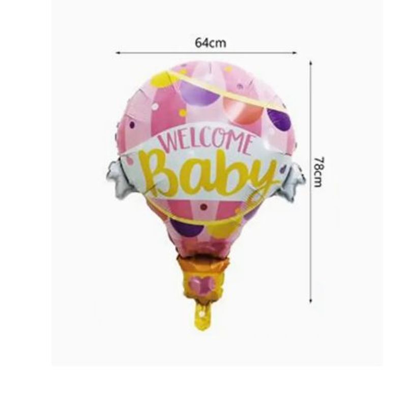 GENERICO - Globo Para Baby Shower Varios Colores 64X78 Cm
