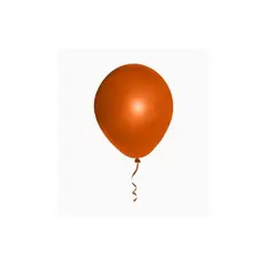 GENERICO - Globos Latex Color Naranja 100 Unidades