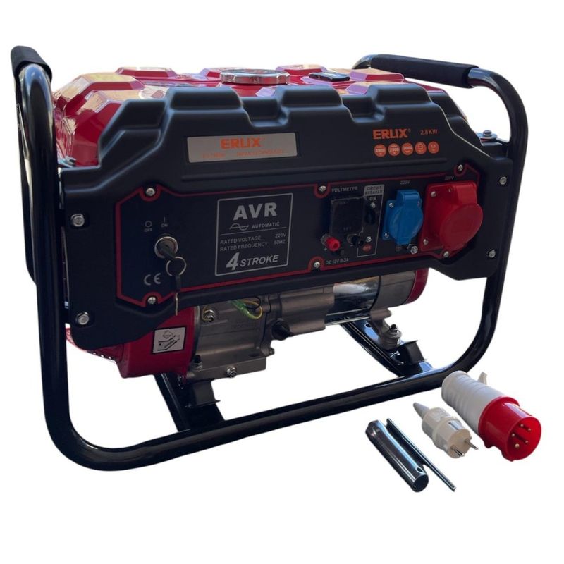 ALTERNATIVE - Generador Bencinero De 2,8 Kva Partida Manual - Licencia Japones