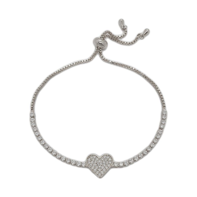 GENERICO - Brazalete  Pulsera Fantasía Para Fiesta De Strass Amor