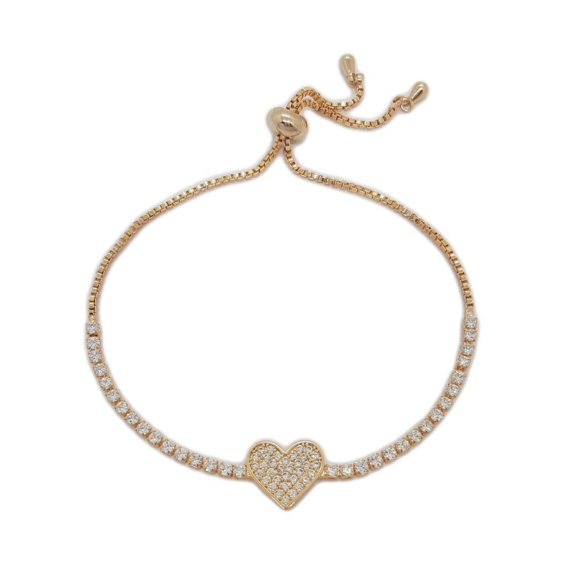 GENERICO - Brazalete  Pulsera Fantasía Para Fiesta De Strass Amor