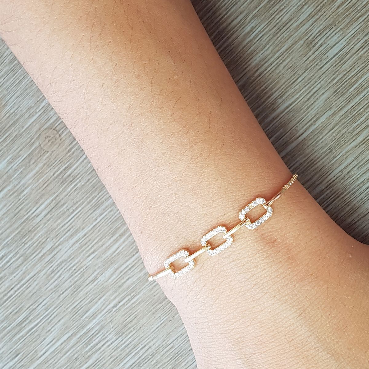 GENERICO - Brazalete  Pulsera Fantasía Para Fiesta De Strass Mel