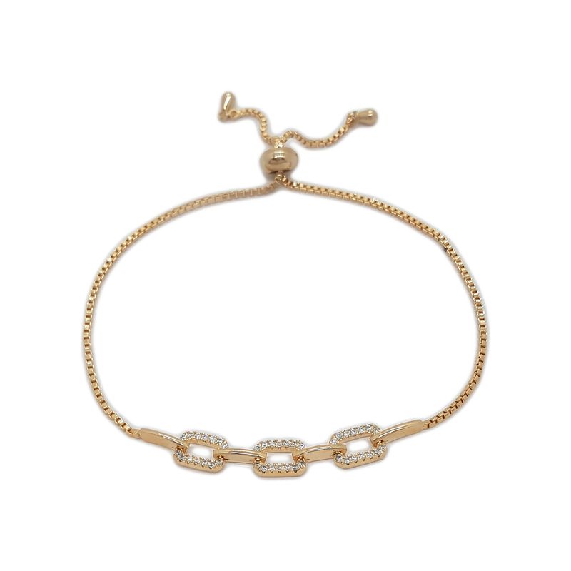 GENERICO - Brazalete  Pulsera Fantasía Para Fiesta De Strass Mel